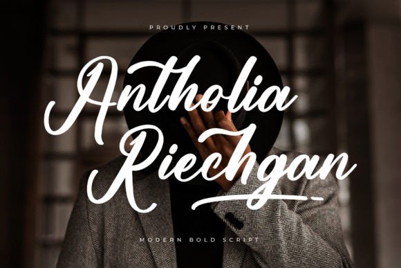 Antholia Riechgan: A Bold Script Typeface for Modern Campaigns