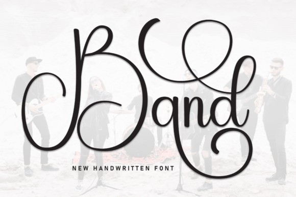 Band: A Handwritten Font for Modern Web Design