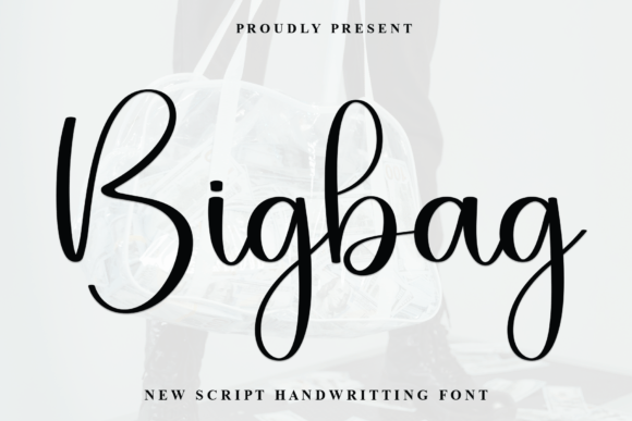 Bigbag: The Handwritten Font That Elevates Your Brand Identity
