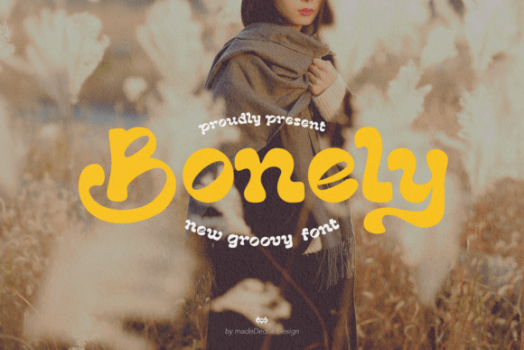 Bonely: A Retro Script Font for Editorial Design