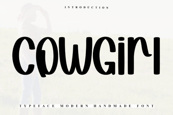 Cowgirl: A Handwritten Font for Makers