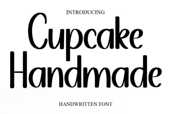 Cupcake Handmade Font: Elevate Your Brand Identity