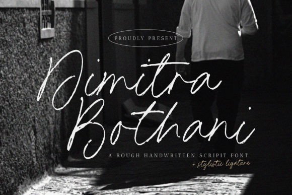 Dimitra Bothani: A Bold Typeface for Digital Impact