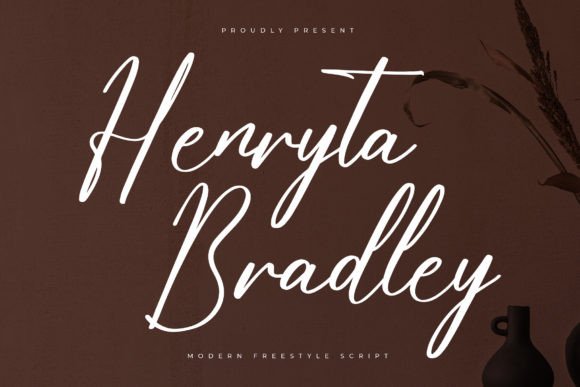 Elevate Brand Visuals with the Henryta Bradley Typeface