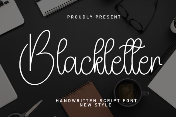 Elevate Your Brand with the Blackletter Typeface