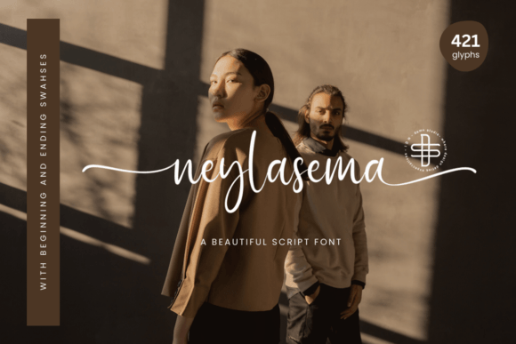 Elevate Your Brand with the Neylasema Script Font