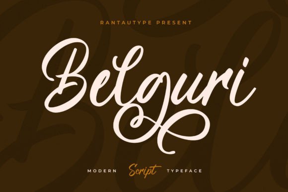Elevating Web Design with the Belguri Script Typeface