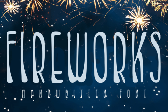 Fireworks: A Handwritten Typeface for Warm Editorial Design