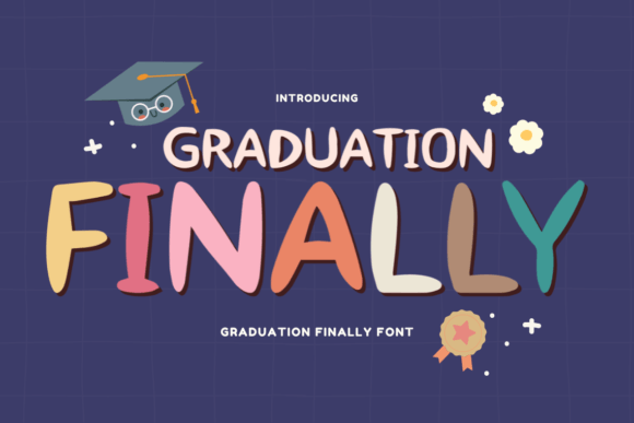 Graduation Finally: A Handwritten Font for Makers