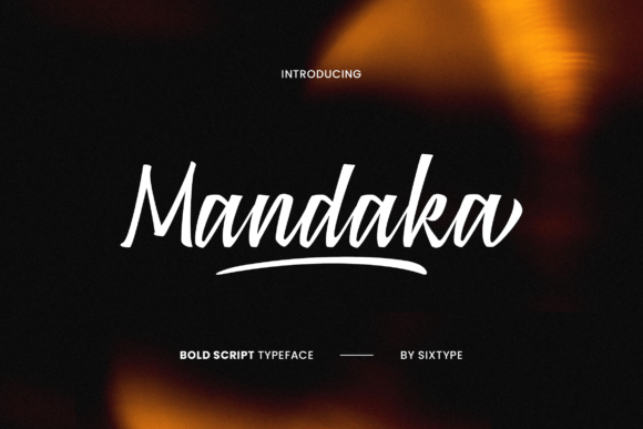 Mandaka Font Review: Bold Retro Masculinity for Brand Identity