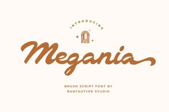 Megania: The Elegant Script Font for Handmade Brands