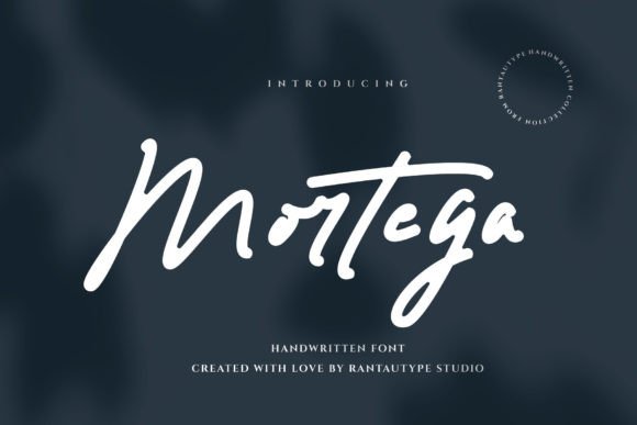 Mortega: The Elegant Script Font for Handmade Brands