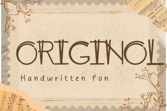 Originol: A Handwritten Typeface for Modern Web Design