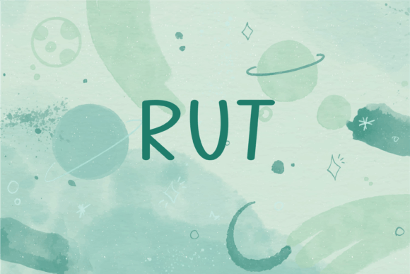 Rut Font: A Whimsical Typeface for Makers