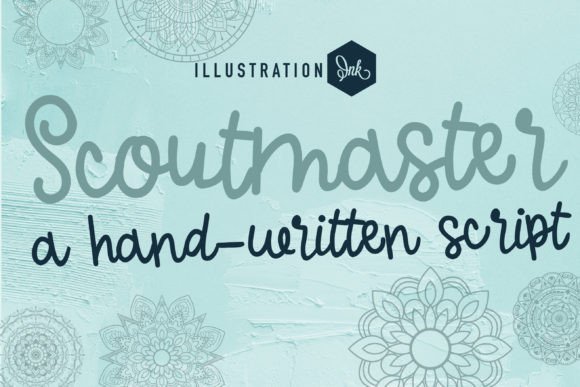 Scoutmaster Font: A Handwritten Typeface for Authentic Brands