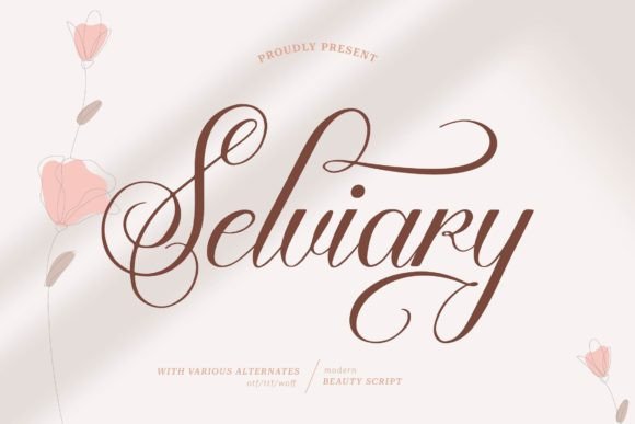 Selviary: The Script Font That Stops the Scroll