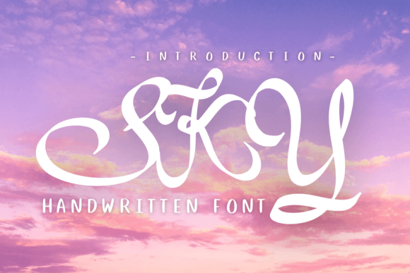 Sky Font Review: A Quirky Handwritten Typeface for Branding