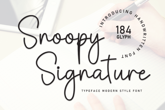 Snoopy Signature: The Elegant Font for Your Brand