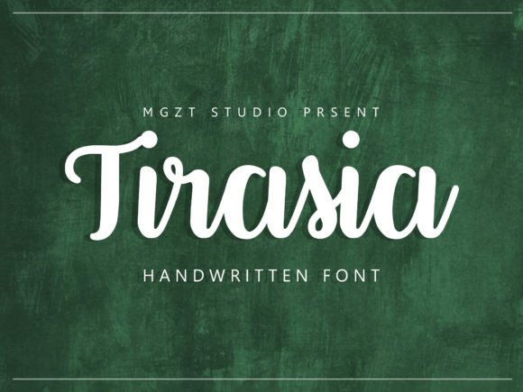 Tirasia: The Handwritten Font That Elevates Your Brand