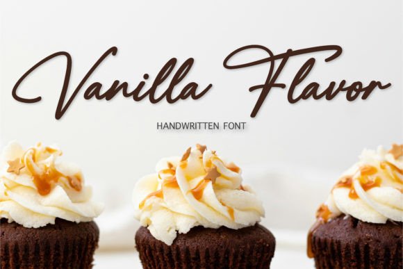 Vanilla Flavor Font Review: A Script Typeface for Campaigns