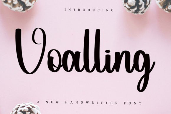 Voalling Font: Elevating Web Design with Handwritten Elegance