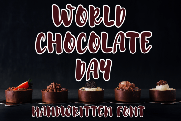 World Chocolate Day: A Sweet Handwritten Font for Branding