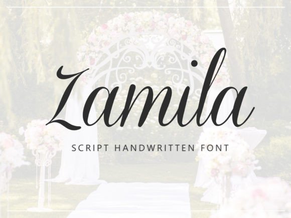 Zamila Font: Elevate Your Brand with Elegant Script Typography